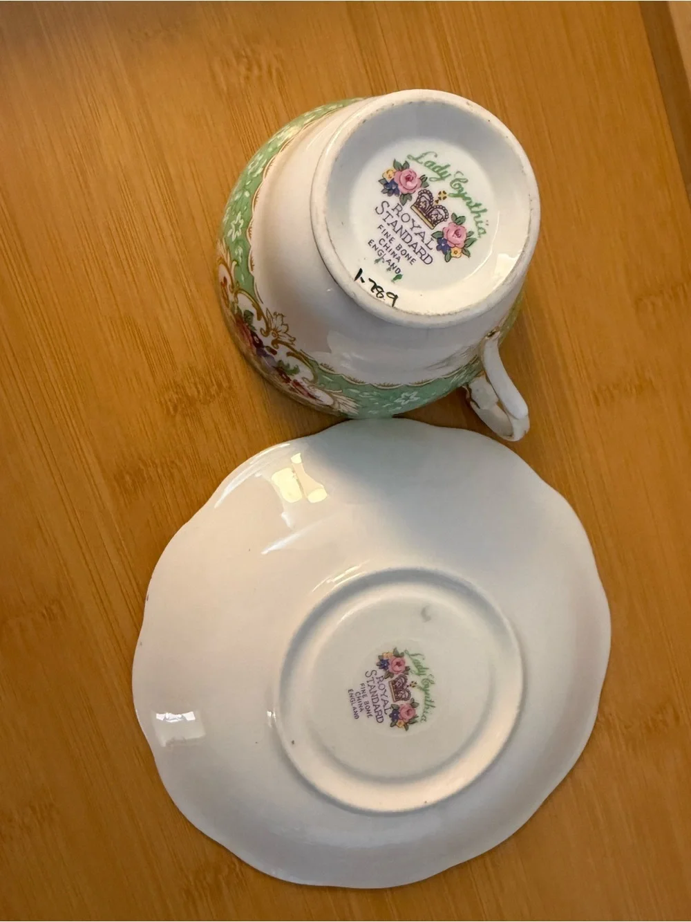 Rare Lady Cynthia royal standard fine China. Made in England